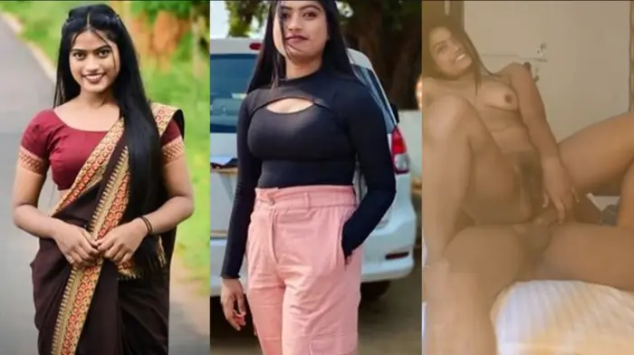 Desi Sex Video Cute Girl Riding on BF Dick Reverse Cowgirl